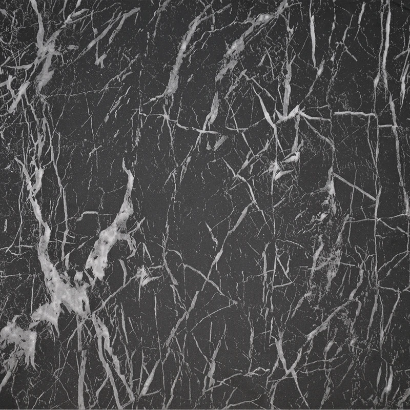 Black Marquina Marble Interior Film – Stone Effect (Model ns804)